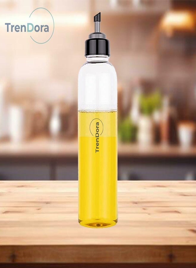 TrenDora Multi-Purpose Plastic Oil Dispenser Bottle, 1000 ml, Food Grade Plastic Oil Dispender Bottle With Cap, Air Tight Pack of 2 - Image 5